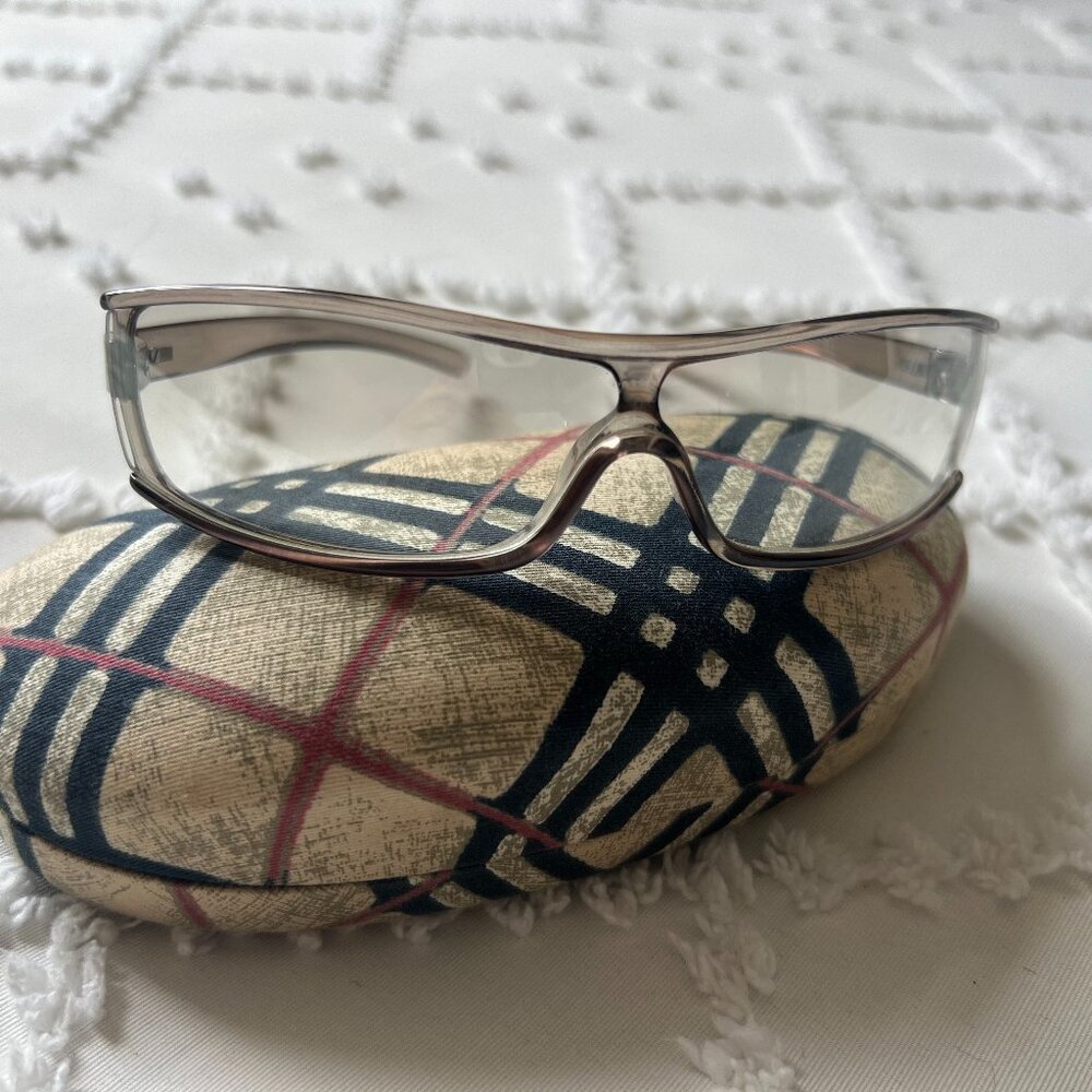 Burberry Retro Sunglasses Champagne Acetate Beige with case - Picture 3 of 16